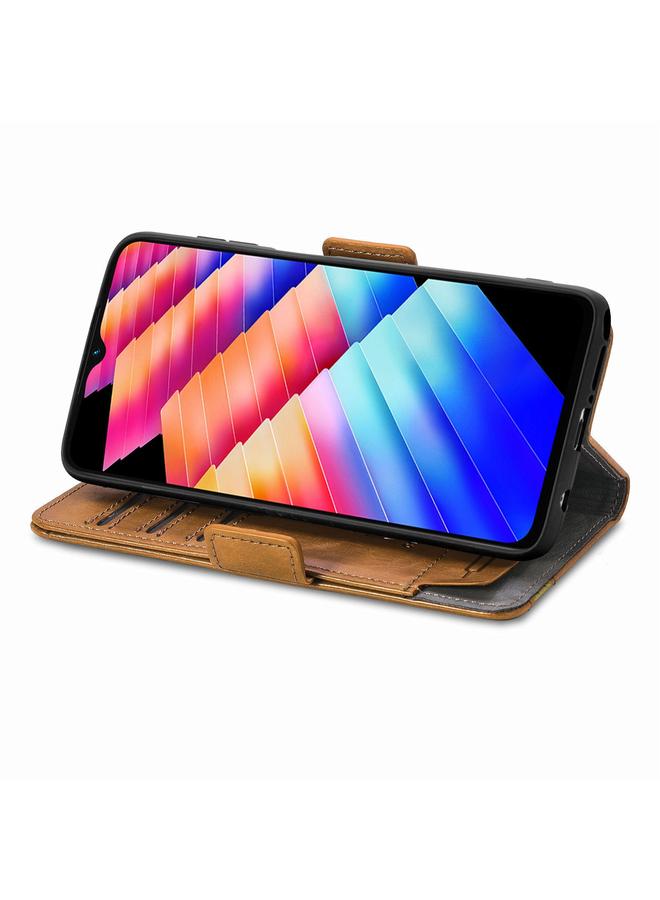 S-TOP Case For Infinix Hot 30i CaseNeo Splicing Dual Magnetic Buckle Leather Phone Case - Image 5