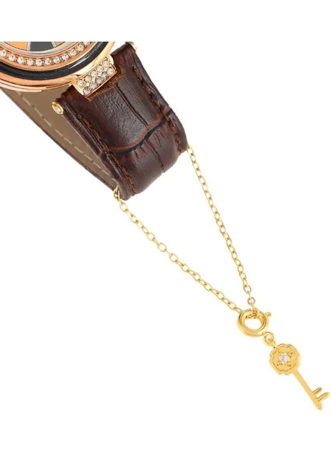 فويلا Valentine's Day Collection Studded Key Charm