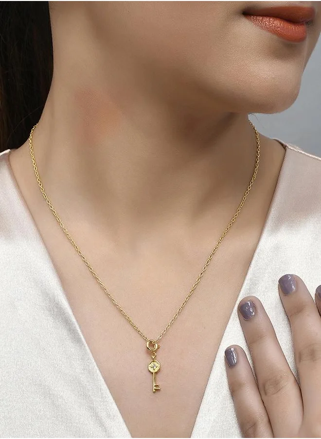 فويلا Valentine's Day Collection Studded Key Charm
