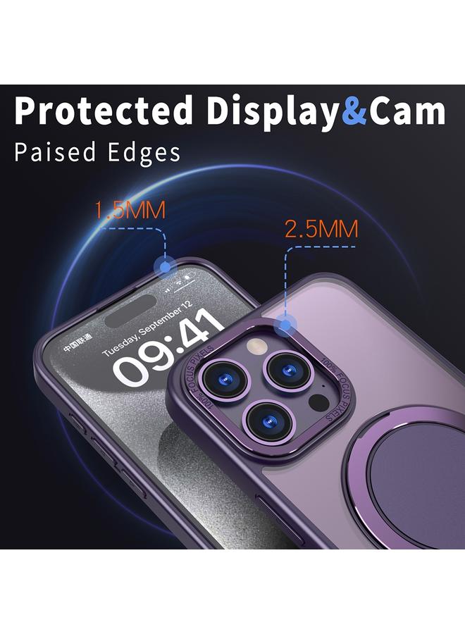 S-TOP Case For iPhone 13 Pro 360-degree Rotating MagSafe Magnetic Holder Phone Case - Image 5