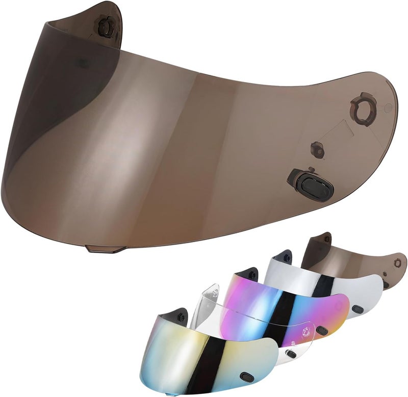 VCOROS Motorcycle Helmet Face Shield Visor Repalcement for HJC Helmet HJ-09 CL-15 CL-17 CL-16 CL-SP AC-12 FS-10 CS-R1 IS-16 CS-R2 Shield - Image 1