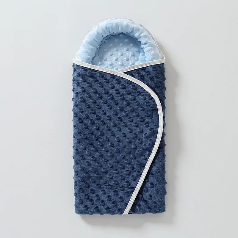 Y&D Newborn Swaddle Blanket Sleeping Bag - Soft Warm Winter Pure Cotton Swaddlers for Infants & Babies - Image 1