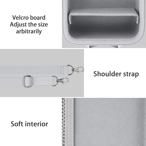 Baval Camera Case Compatible with KODAK PIXPRO AZ405/AZ425/AZ255/AZ401/AZ528 Digital Camera Vlogging Camera,White Case - Image 4