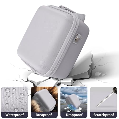 Baval Camera Case Compatible with KODAK PIXPRO AZ405/AZ425/AZ255/AZ401/AZ528 Digital Camera Vlogging Camera,White Case - Image 5