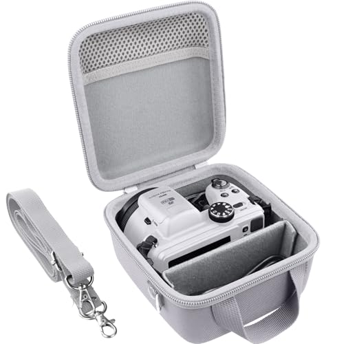 Baval Camera Case Compatible with KODAK PIXPRO AZ405/AZ425/AZ255/AZ401/AZ528 Digital Camera Vlogging Camera,White Case - Image 2