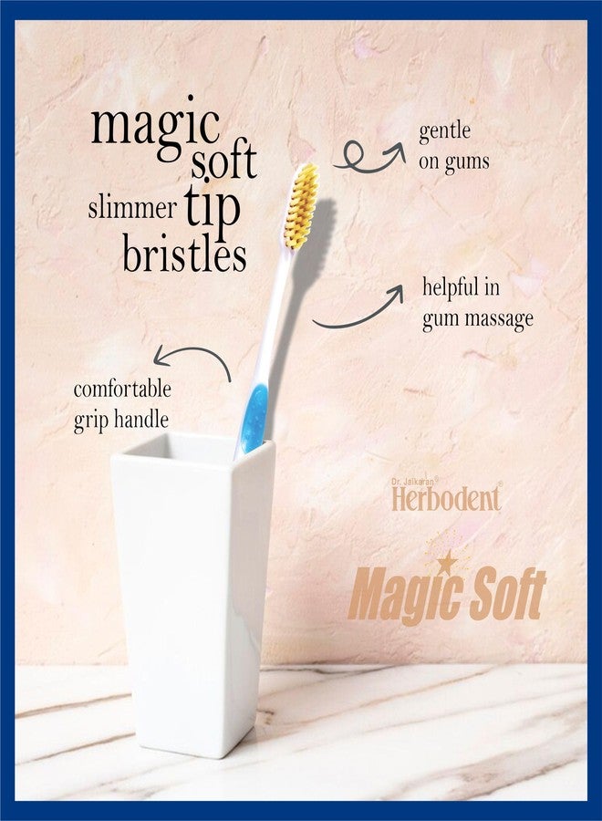 Herbodent® Magic Soft Toothbrush with Korean Gold Nano Bristles - Buy 3 Get 1 Free Combo Pack - Image 2