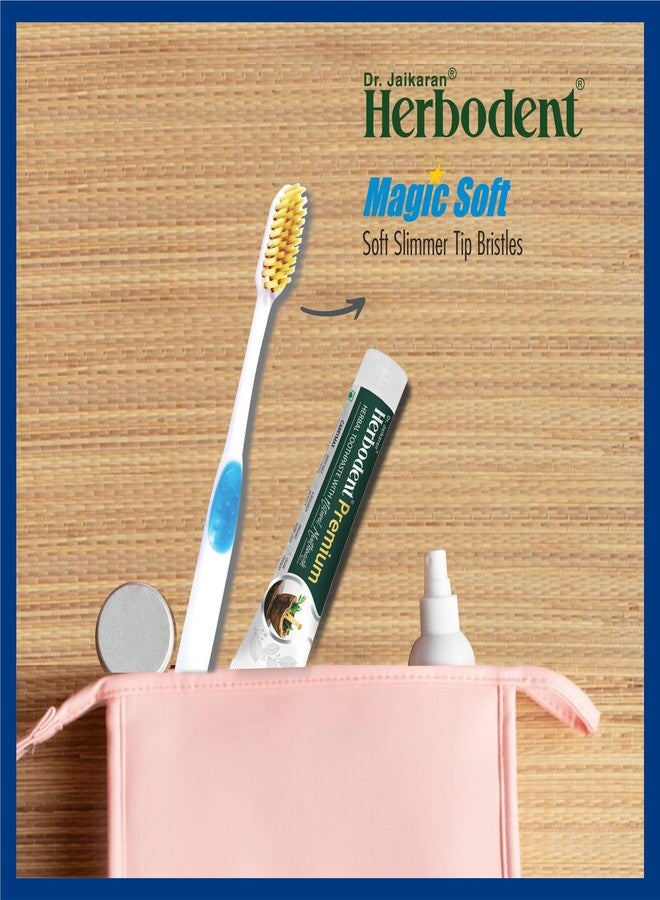 Herbodent® Magic Soft Toothbrush with Korean Gold Nano Bristles - Buy 3 Get 1 Free Combo Pack - Image 3