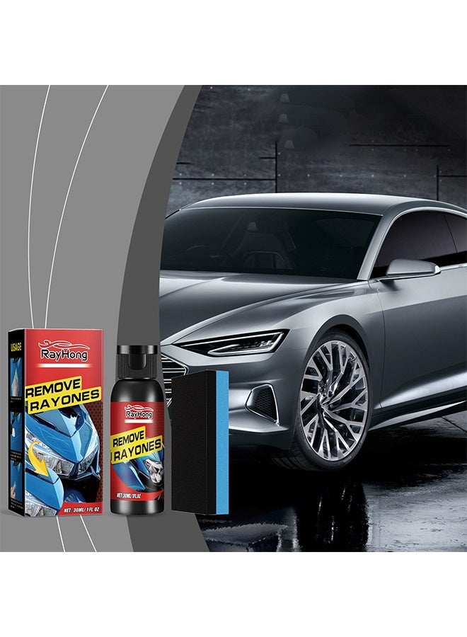 Car Scratches Remover, 30ml Professional Car Scratch Repair Kit with Sponge, Auto Paint Scratches Remover Professional for Maintenance - Image 2