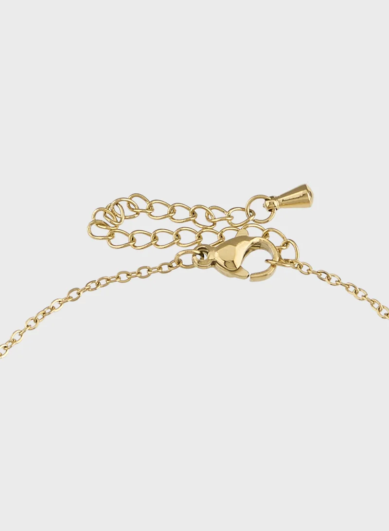 Staurtz Love Heart Bracelet White
