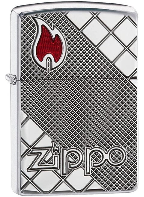29098 TILE MOSAIC Zippo Lighter -silver