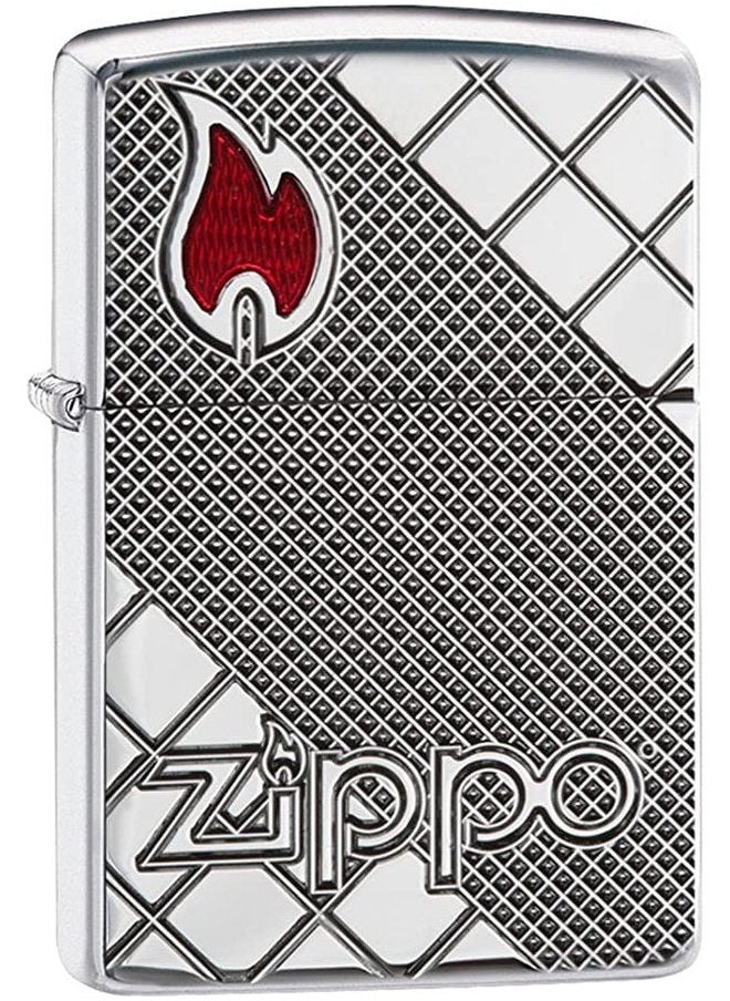Zippo - 29098 TILE MOSAIC Zippo Lighter -silver - Image 1
