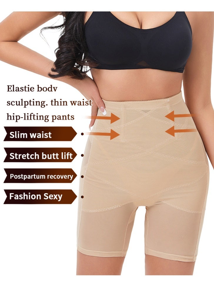 KUYING High Waisted Anti Glare Postpartum Waist Cinching And Hip Lifting Safety Pants For Body Shaping Set Of 2  - Image 2