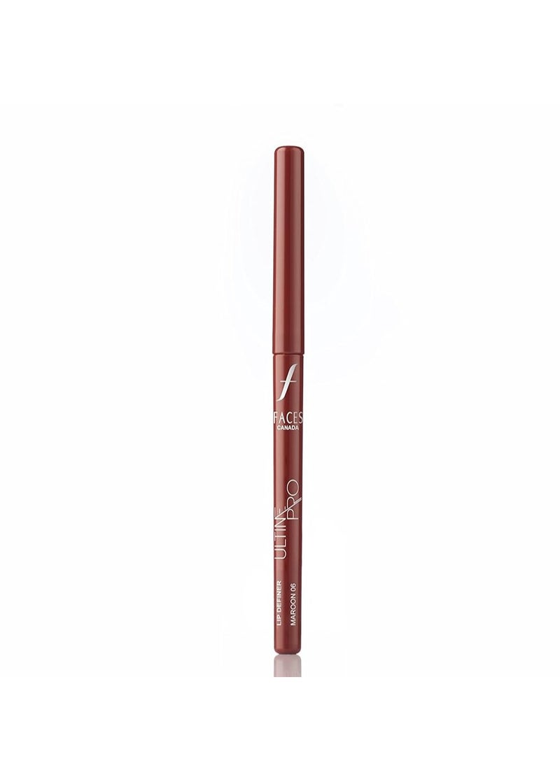 Faces Canada Ultime Pro Lip Definer Maroon 06 0.35 g - Image 2
