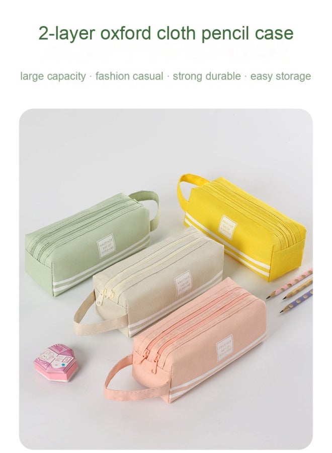 Oxford cloth pencil case with large capacity for stationery - Image 2