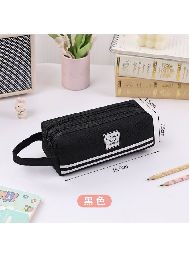 Oxford cloth pencil case with large capacity for stationery - Image 1