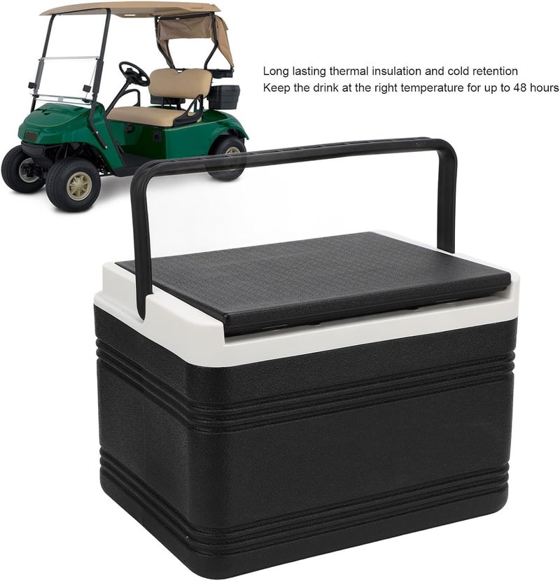 Diverse use resistant crafted quality Cart Ice Cooler 48H Long Lasting Cooling Insulation Portable 8L Capacity Cart Refrigerator with Mounting Bracket Kit Carefully selected solid material - Image 3