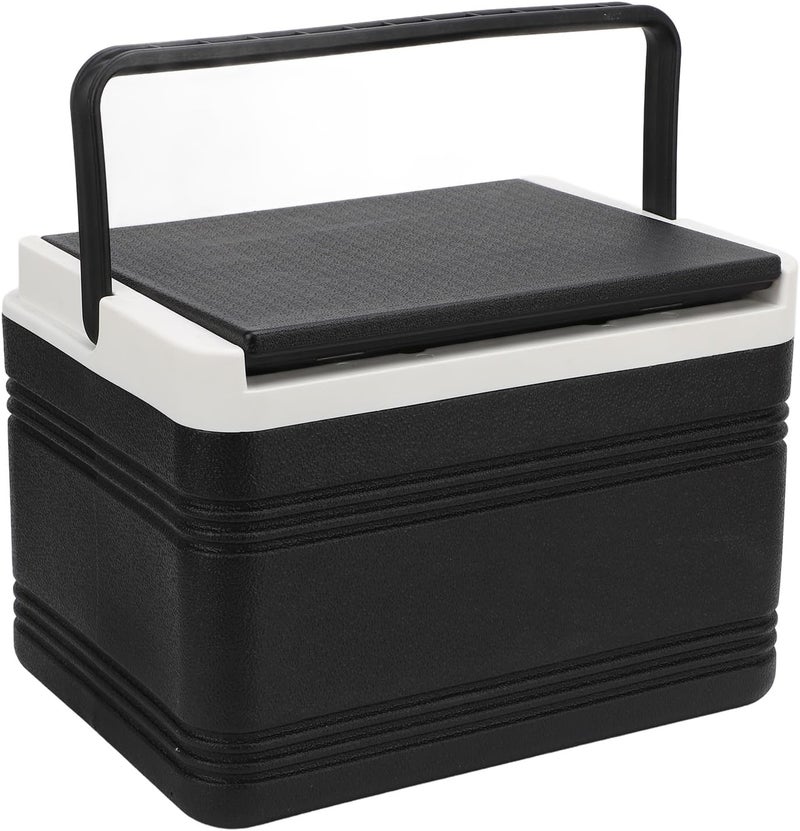 Diverse use resistant crafted quality Cart Ice Cooler 48H Long Lasting Cooling Insulation Portable 8L Capacity Cart Refrigerator with Mounting Bracket Kit Carefully selected solid material - Image 1