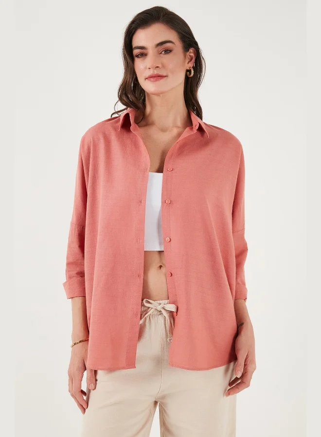 ليلا طقم قميص داخلي قطني مطاطي فضفاض من ليلا للنساء عبوتين