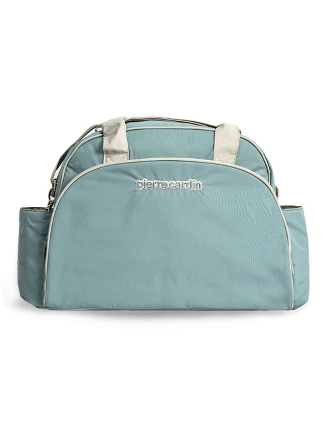 pierre cardin - Pierre Cardin Deluxe Diaper Bag with Bottle Holder PB88171 Aqua - Image 1
