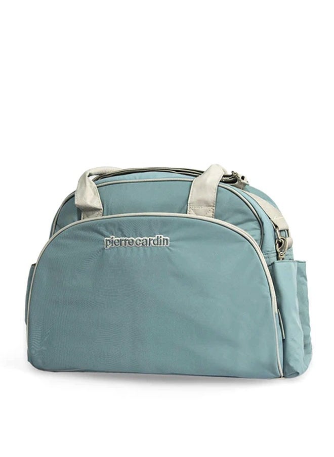 pierre cardin - Pierre Cardin Deluxe Diaper Bag with Bottle Holder PB88171 Aqua - Image 1