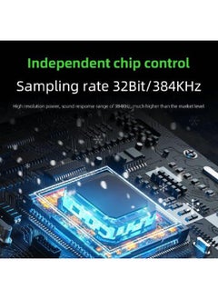 piva PIVA DS7 PRO Type C 32-bit audio 7 ports support charging up to 100 watts with an additional cable to broadcast the device to the screen  - Image 4