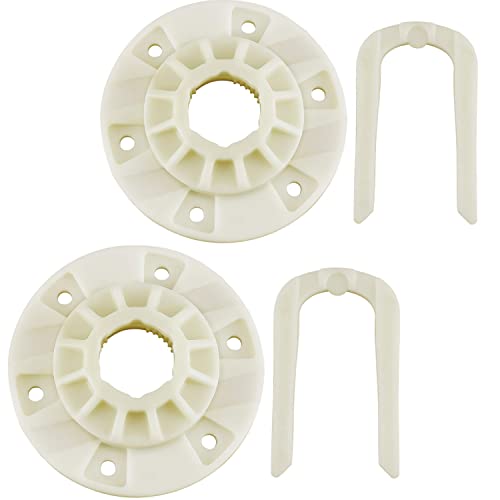 MOOTVGOO 2 Pack W10396887 & W10528947 Washing Machine Hub Kit, Replacement For Maytag Bravos Whirlpool Kenmore Washers Parts & Accessories - Image 1