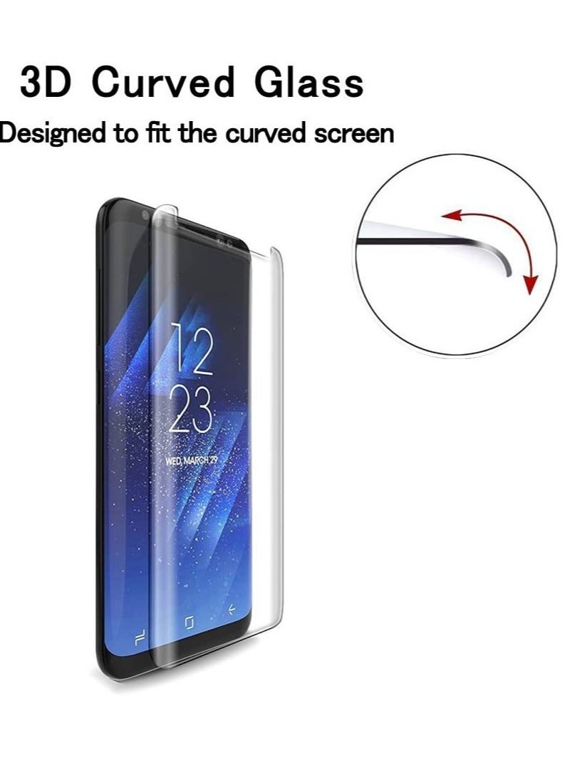 BORTONY Tempered Glass Screen Protector For Samsung Galaxy S8+ - Image 2