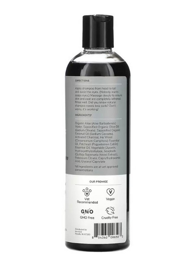 كين + كايند Charcoal Natural Shampoo for Dogs Patchouli 12 fl oz 354 ml - Image 2