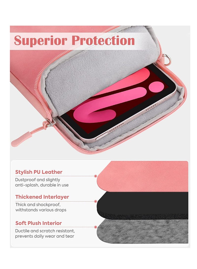 Tablet Sleeve Pouch Compatible with iPad 10th 10.9 inch 2022 iPad Air 5th 10.9 iPad Pro 11 Inch 2022 Pink Color - Image 4