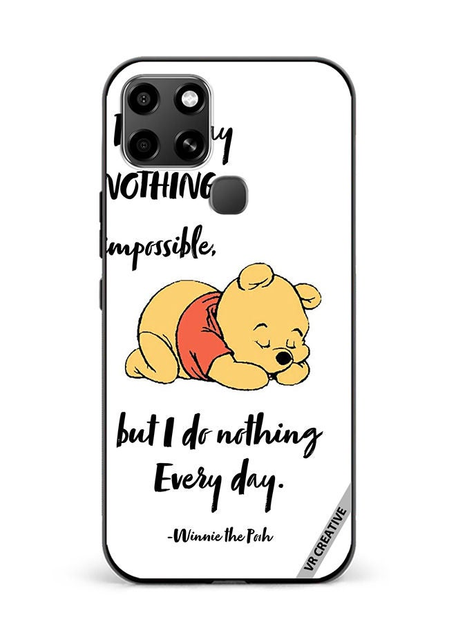 VR CREATIVE Protective Case Cover For Infinix Smart 6 Nothing Winnie Design Multicolour - Image 1