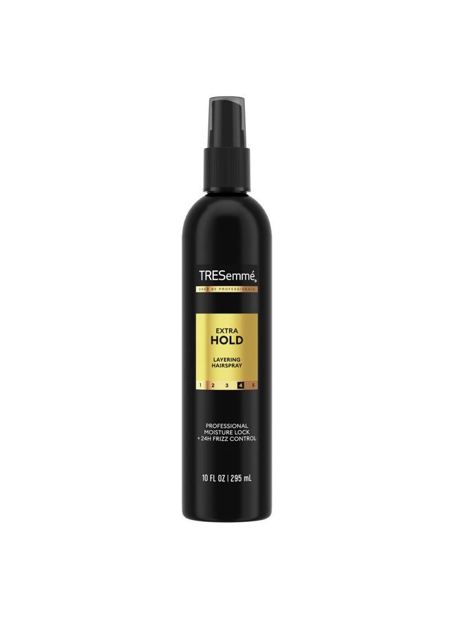 TRESemmé بخاخ شعر بتثبيت إضافي للتحكم في التجاعيد لمدة 24 ساعة 10 أونصة سائلة - Image 1