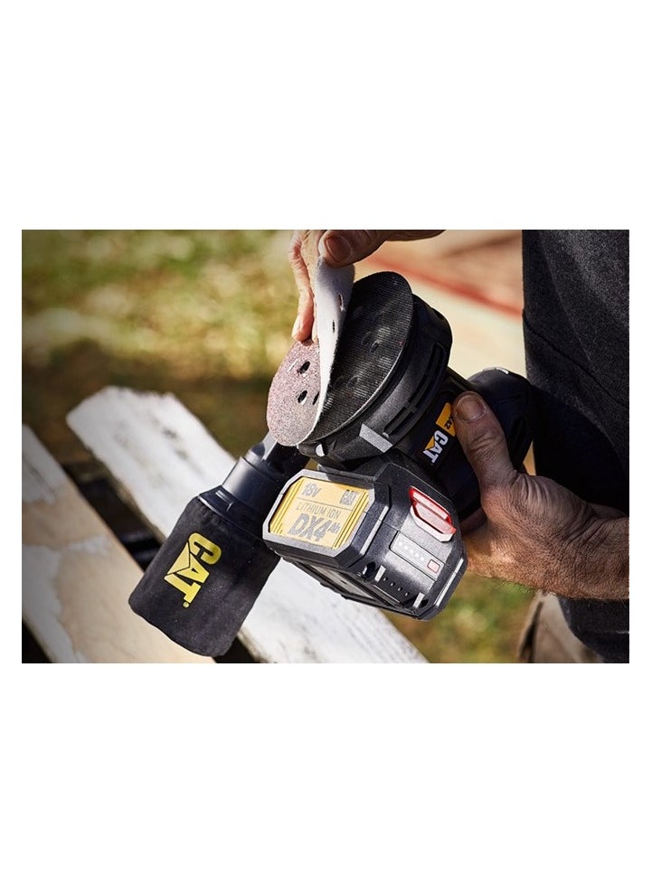 CATERPILLAR Cat Dx42B 2 In 1 Cordless Orbital Sander With Polisher 18V 125Mm  - Image 5