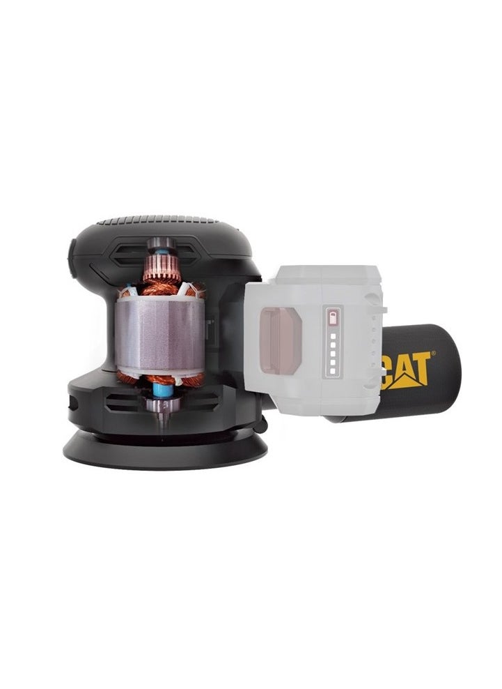 CATERPILLAR Cat Dx42B 2 In 1 Cordless Orbital Sander With Polisher 18V 125Mm  - Image 2