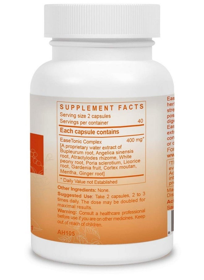 ActiveHerb Easetonic Herbal Supplement  80 Capsules  - Image 2