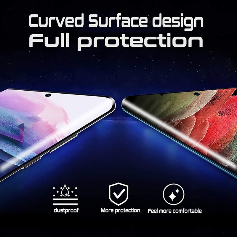DD SON UV HD+ Tempered Glass Screen Protector Guard Compatible For Motorola Edge 60 Fusion 5G (6.67 Inch, Pack of 1) Full Adhesive UV Curved Case Friendly HD+ Clarity - Image 3