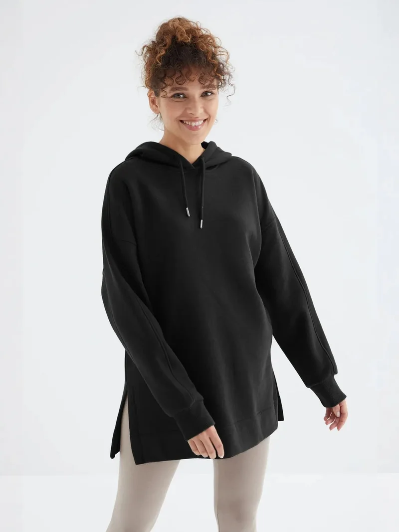 TOMMYLIFE TOMMY Oversized Hooded Sweatshirt With Pocket