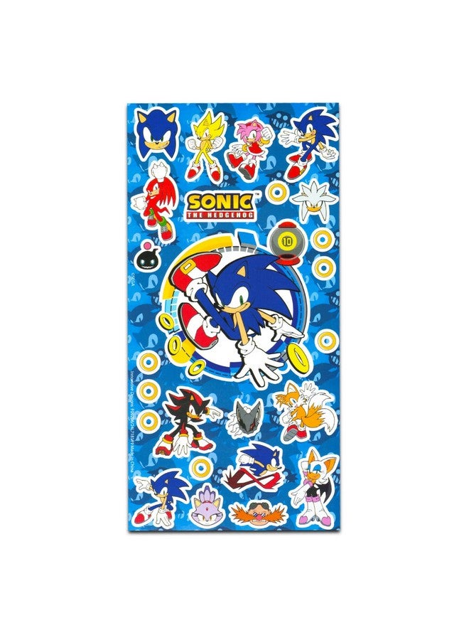 Sonic The Hedgehog لعبة لوحية سونيك القنفذ - حزمة مع لعبة سونيك للأطفال مع نرد منبثق بالإضافة إلى ملصقات، وأكثر | ألعاب سونيك القنفذ لحفلة عيد الميلاد - Image 3