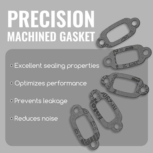 FLMLF Gasket for Exhaust Pipe Fit 23CC 26CC 29CC 30.5CC 32CC 35CC 36CC 1/5 RC Car Engine for 1/5 RC HPI Baja 5B 5T 5SC Redcat HSP FG Buggy (5Pcs) - Image 4