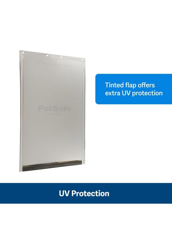 PetSafe Freedom Replacement Flap - Compatible with Dog and Cat Doors Easy to Replace Durable Weather-Proof Vinyl Material Medium Size, PAC11-11038 - Image 5
