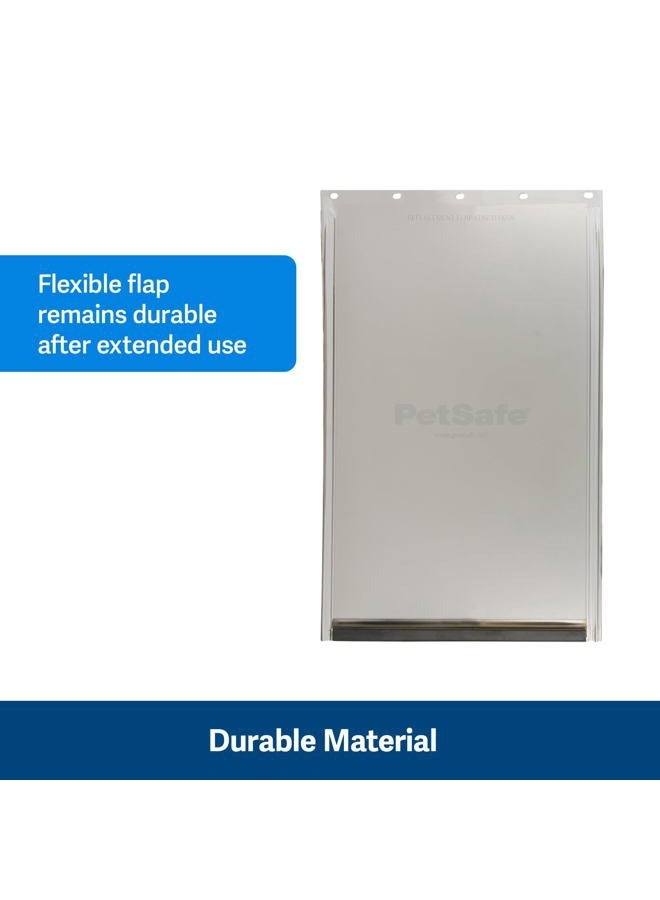 PetSafe Freedom Replacement Flap - Compatible with Dog and Cat Doors Easy to Replace Durable Weather-Proof Vinyl Material Medium Size, PAC11-11038 - Image 4