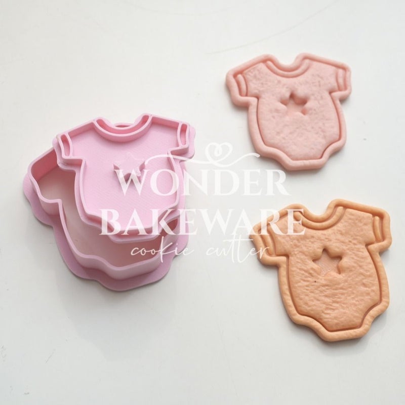 Baby Clothes Shaped Cookie Cutters for Baby Shower Biscuits And Fondant - Image 5