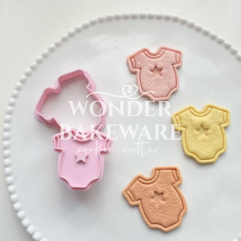 Baby Clothes Shaped Cookie Cutters for Baby Shower Biscuits And Fondant - Image 4