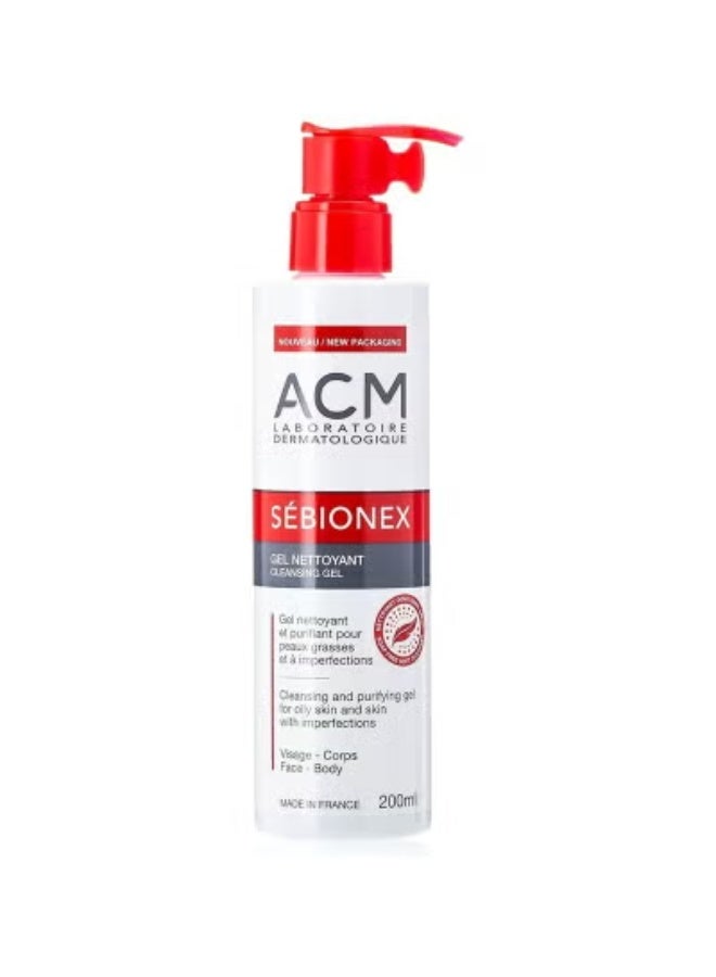 ACM Oily Skin Cleansing Kit - Sebionex Gel 200ml + Sebionex Soap 100g For Deep Cleansing And Reduced Shine - Image 3