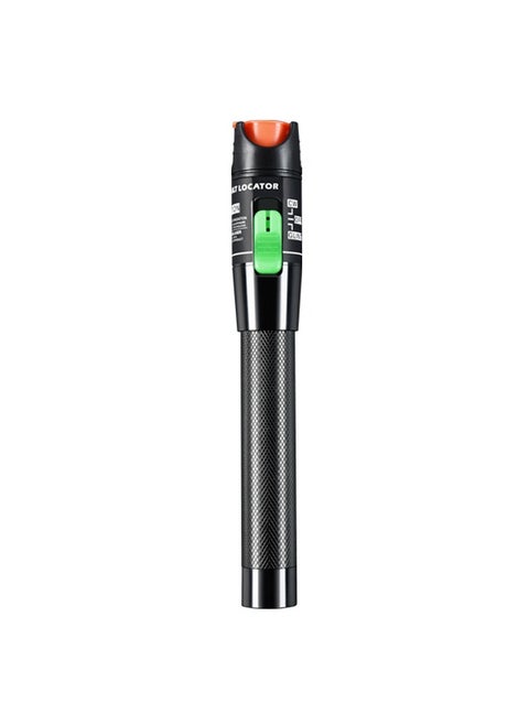 Visual Fault Locator, 1-60km Fiber Optic Red Light Pen, Vfl Optical Fiber Cable Fault Tester, Red Light Pen For Network Fiber Cable Test, Fiber Optic Source Tester Detector Meter,(30mw Green+Orange)