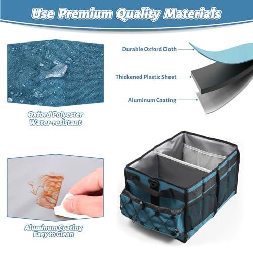 Lorbro Grill Caddy, BBQ Caddy with Paper Towel Holder, Portable Picnic Basket for Utensil and Condiment, Barbecue Grilling Tool Accessories Storage Organizer for Outdoor Griddle, Tailgate, Camping, RV - Image 5