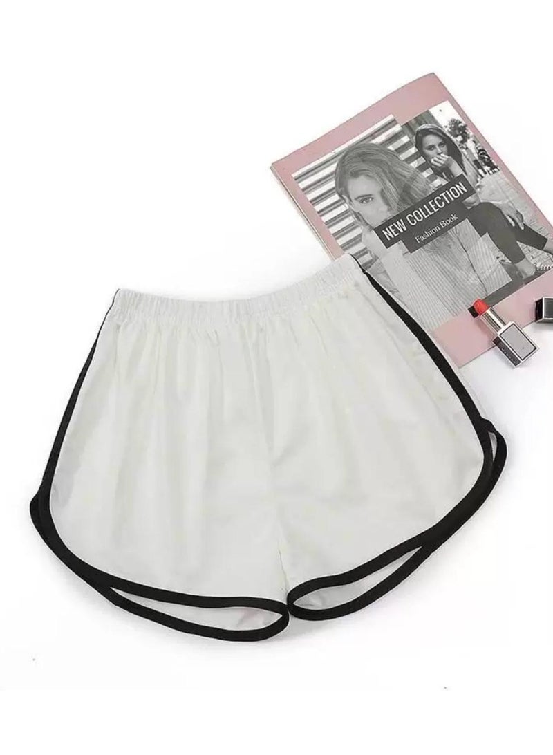 MANIKAN Hot Shorts Women's with White Trim