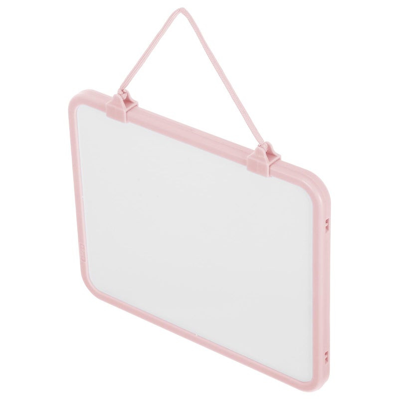 Double Sided Dry Erase Board 17x21cm Small Hanging Whiteboard With Detachable Rope For Home And Office - Image 2