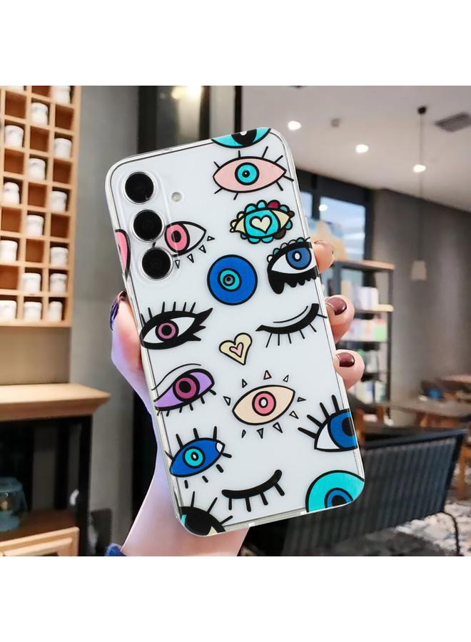 S-TOP Case For Samsung Galaxy A05s Colorful Painting Pattern TPU Phone Case - Image 4