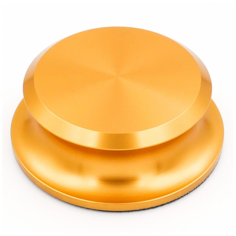 Menesia Record Weight Stabilizer, Turntable and Vinyl Record Weight, Premium Vinyl Stabilizer for Superior Sound (Gold) - Image 1