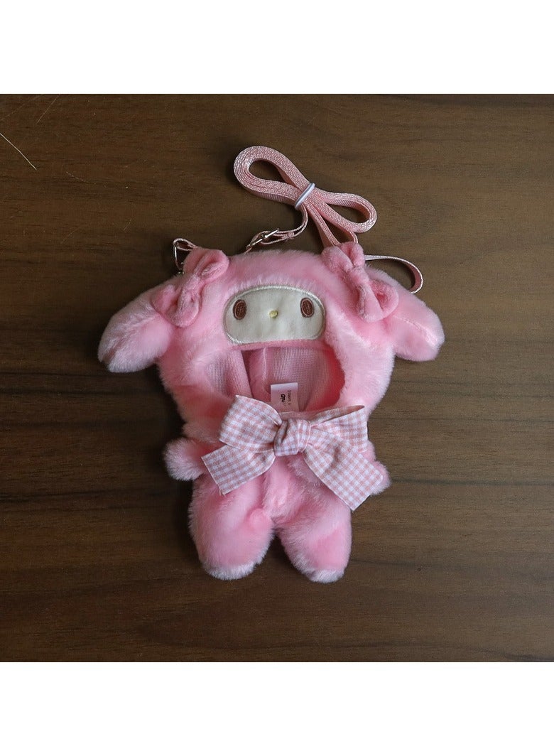 general Cute Corner Creatures Fried Shrimp Plush Keychain Doll, Cartoon Toy, and Bag Pendant